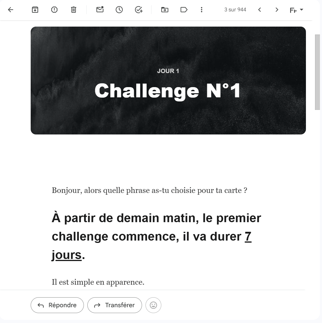 Aperçu email Nostos 2