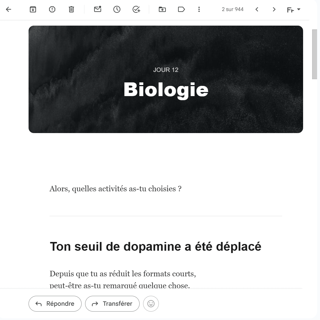 Aperçu email Nostos 3
